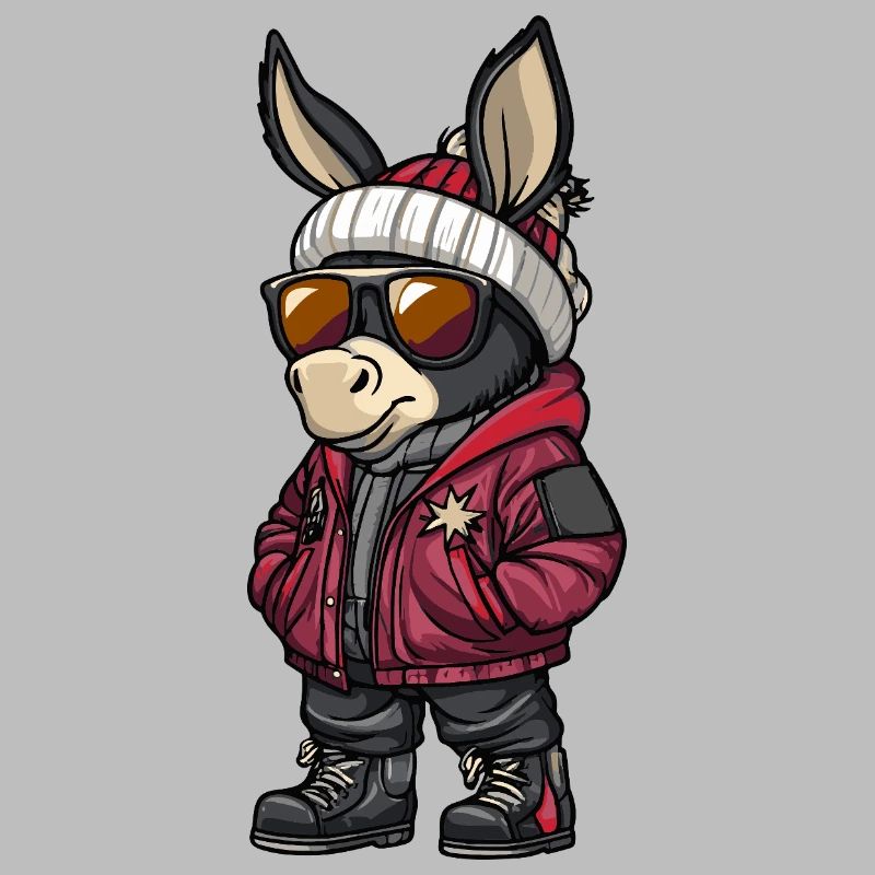 Donkey Cool Comic