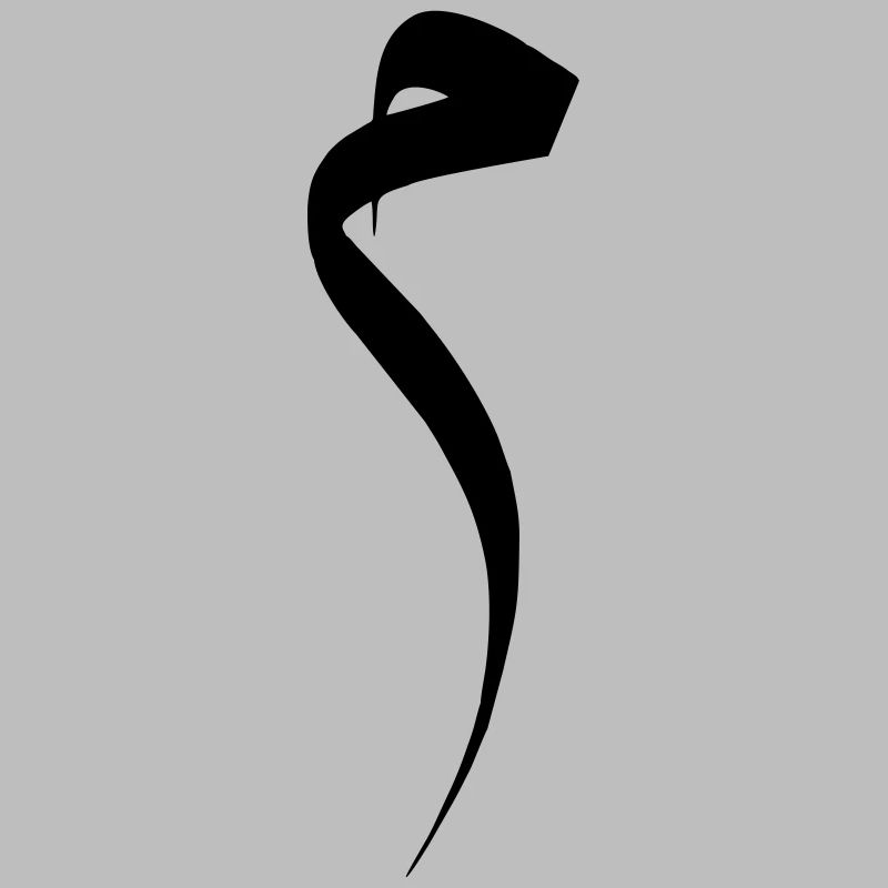 islamic Arabic Typo Mim