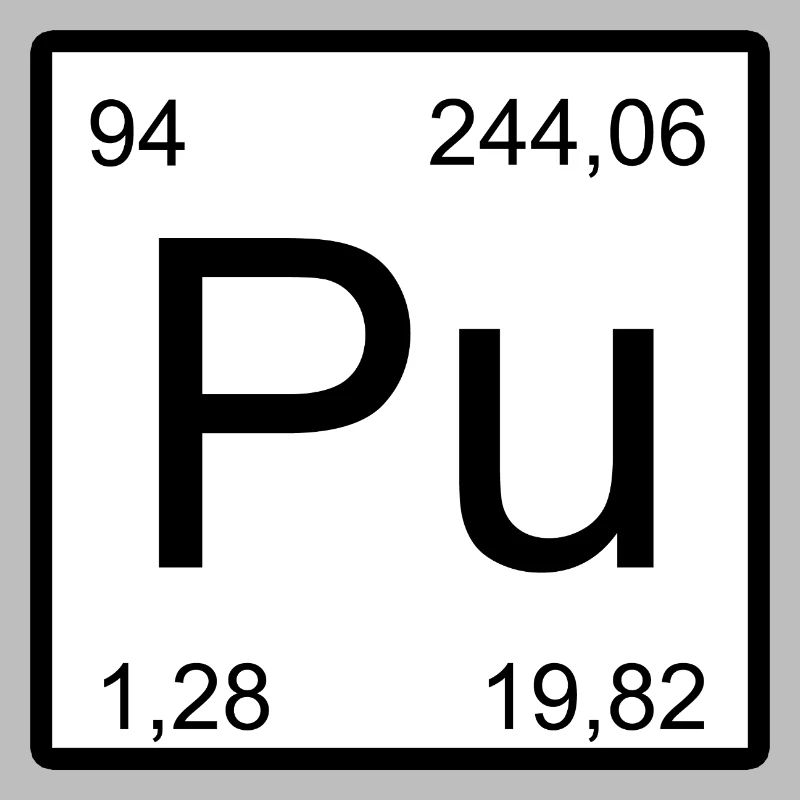 Conception de l’élément de plutonium Pu