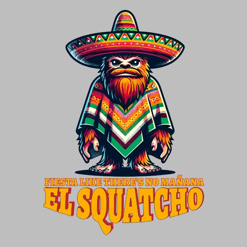 El Squatcho Western Bigfoot Mexikanischer Sasquatch