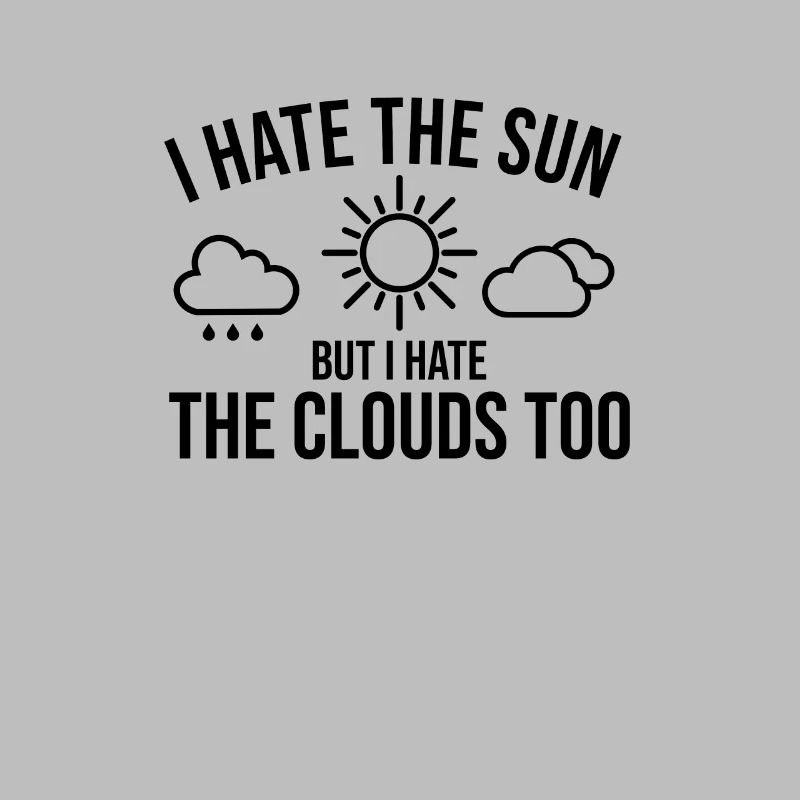 Sonne Wolken Lustiger Spruch Wettervorhersage