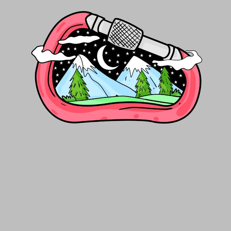 Karabiner Berg Berge Bergsteiger Geschenk