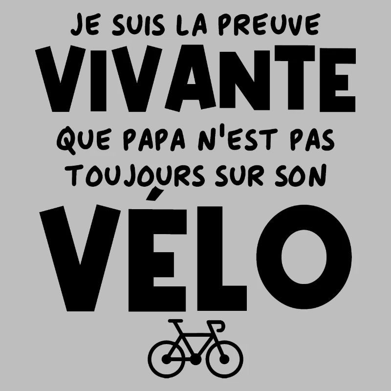 Preuve vivante : papa n'est pas que cycliste
