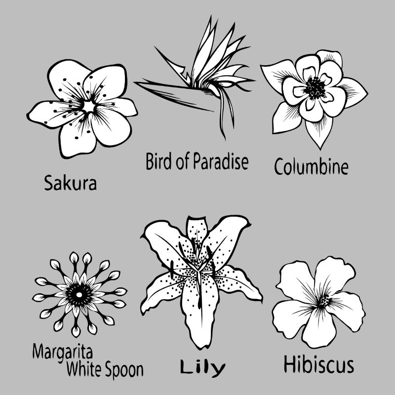 Types de fleurs