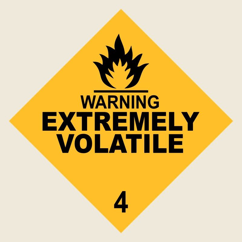 warning extremely volatile square II 2c