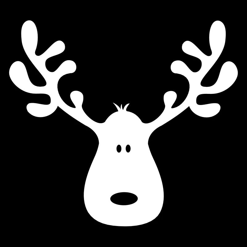 Moose bois de renne cerf noël Rudolf