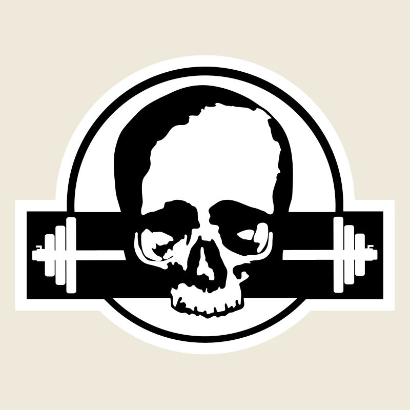 Bodybuilding / skull / Deadlift / Bodyfit