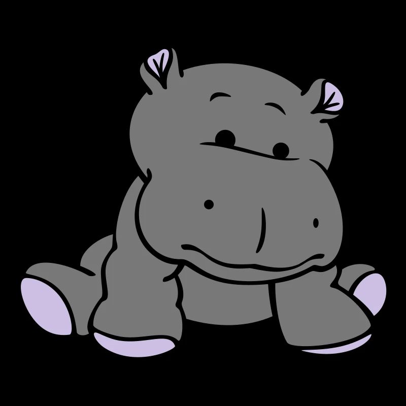 Hippo- / Nilpferd- / Flusspferd-Baby (3C)