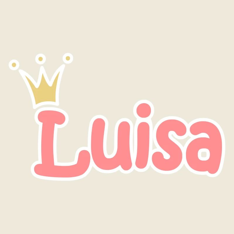 Luisa surname first name maiden name name day crown