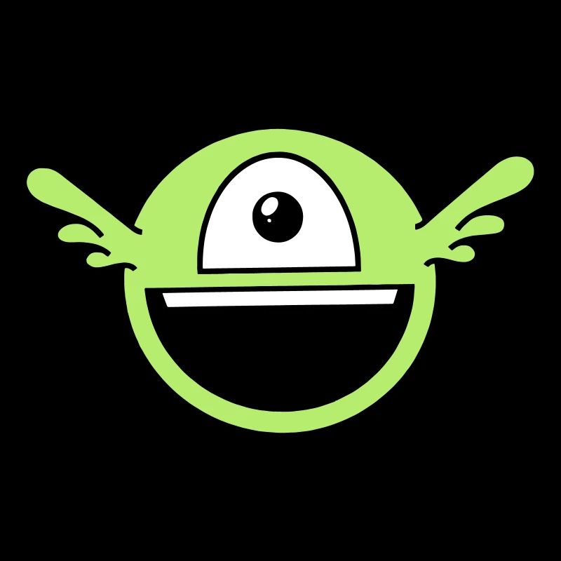 Lustiges Einäugiges Alien