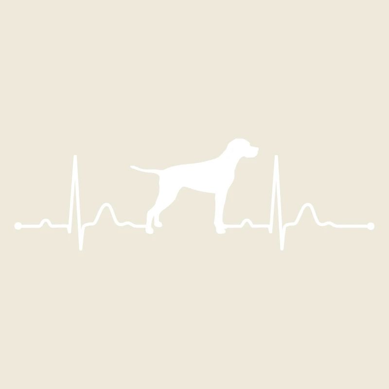 ENGLISH POINTER heartbeat Herzschlag