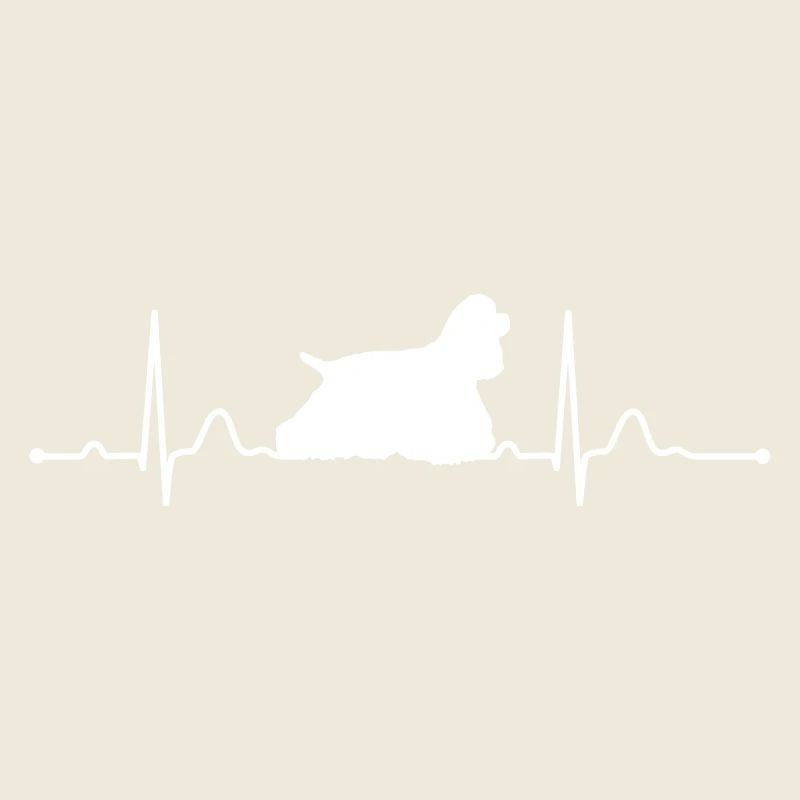 AMERICAN COCKER SPANIEL heartbeat Herzschlag