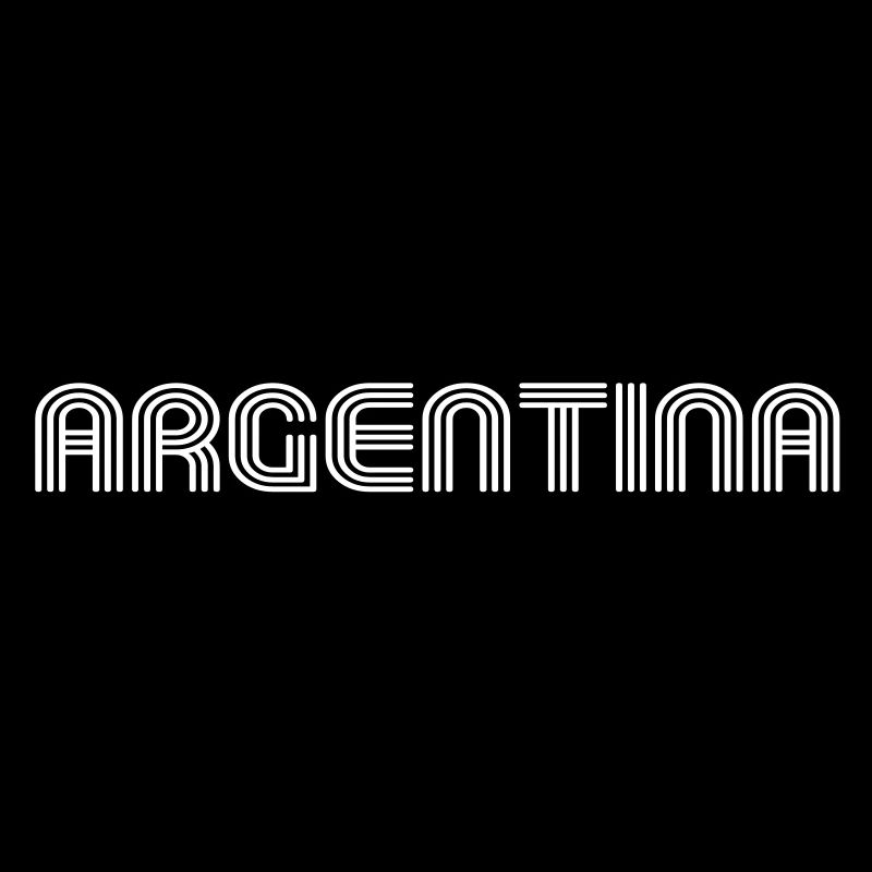 Argentine 70 fontes