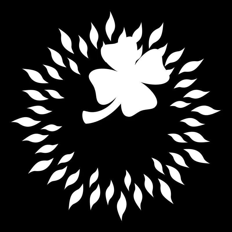 Glücksklee / four leaved clover (1c)