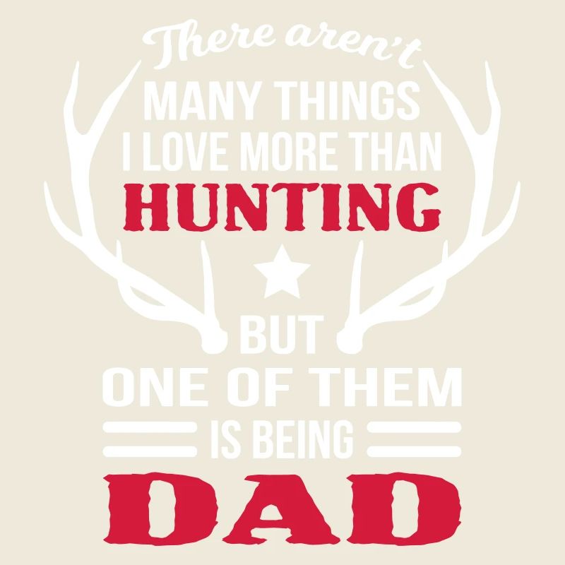 La chasse d'amour est papa