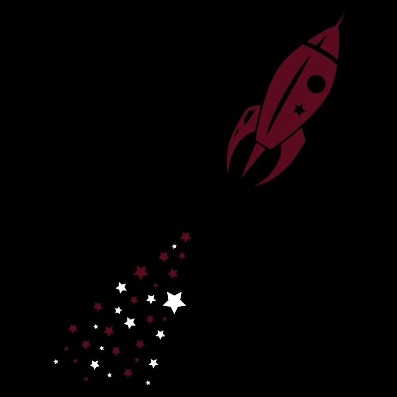 Eine Rakete beim Abflug