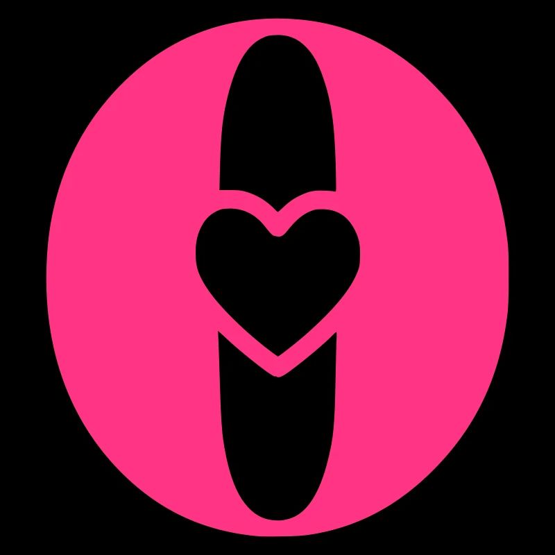 Lettre ou lettre initiale avec coeur