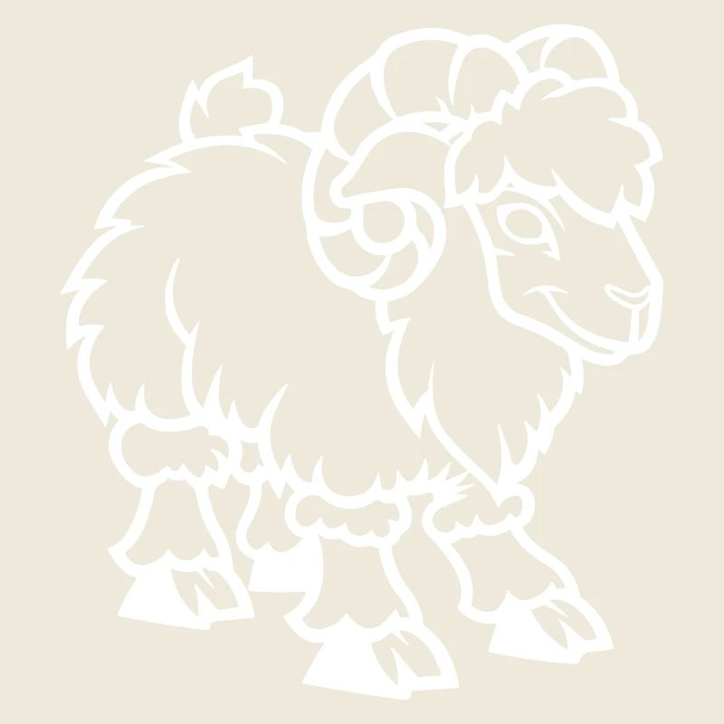 Schaf Steinbock