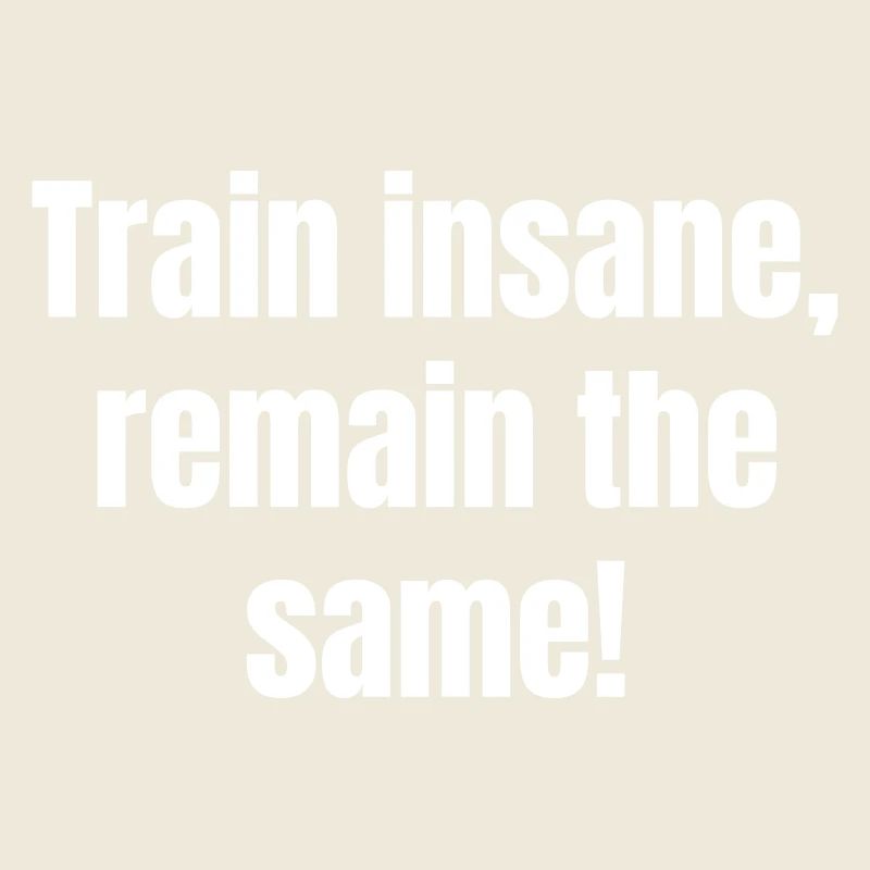 Train fou, reste le même.