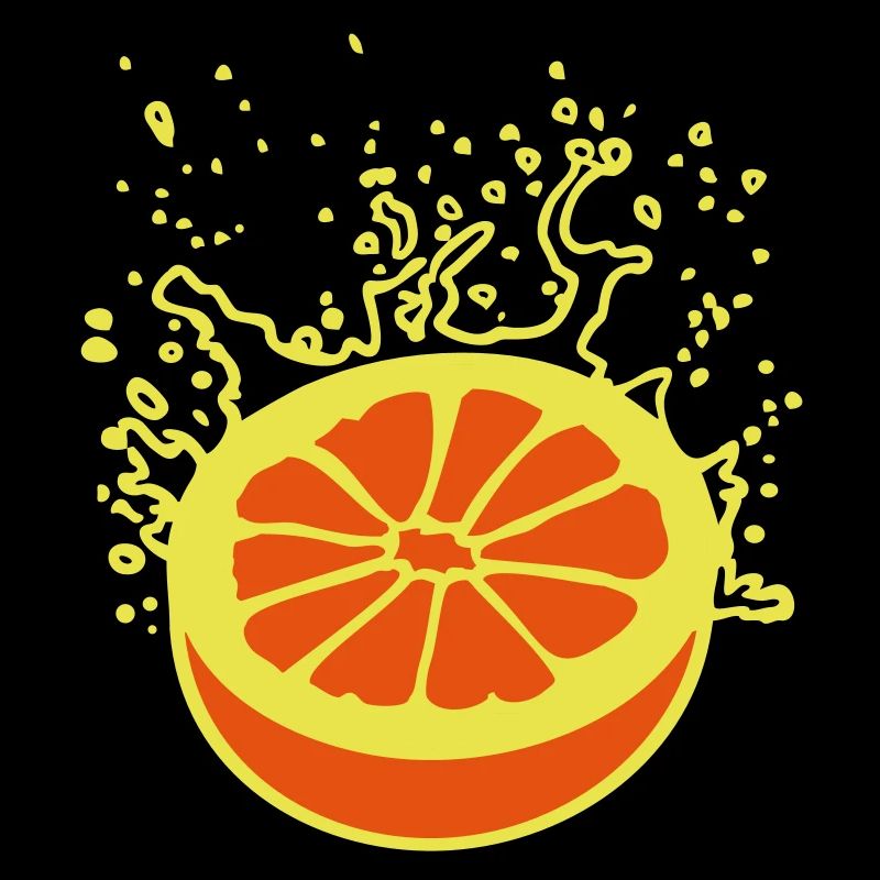 Juicy, orange acidulé / orange juteuse (3c)