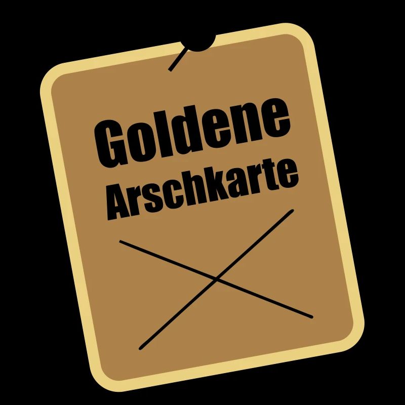 goldene arschkarte