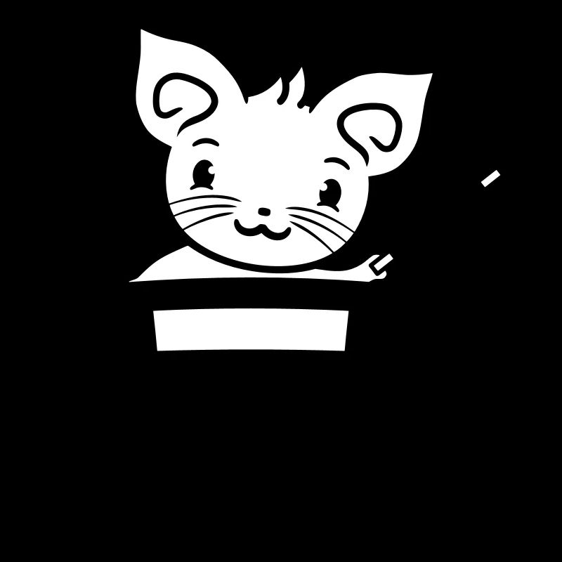 Chapeau haut de forme magique enchanté Chat sorcier