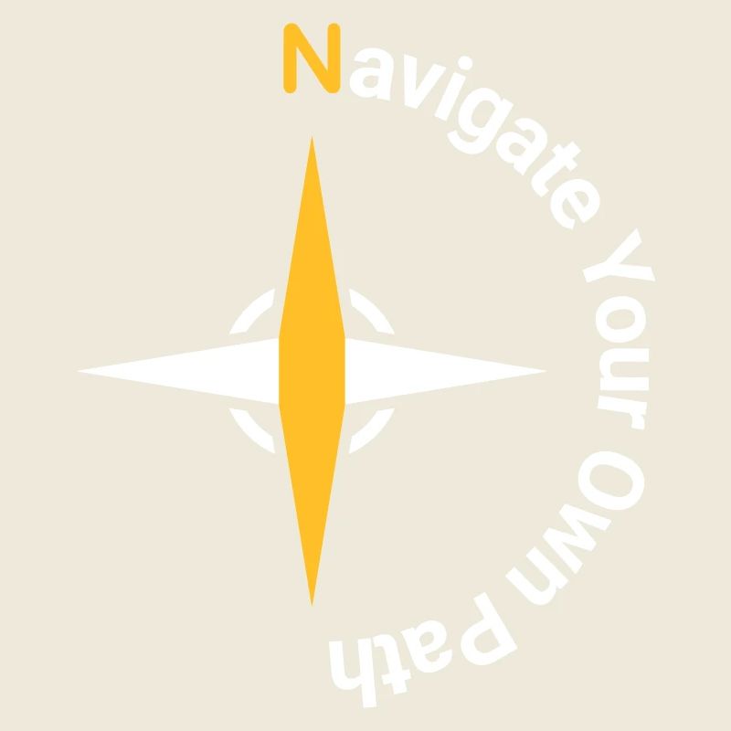 Naviguez sur votre propre chemin - Compass Design