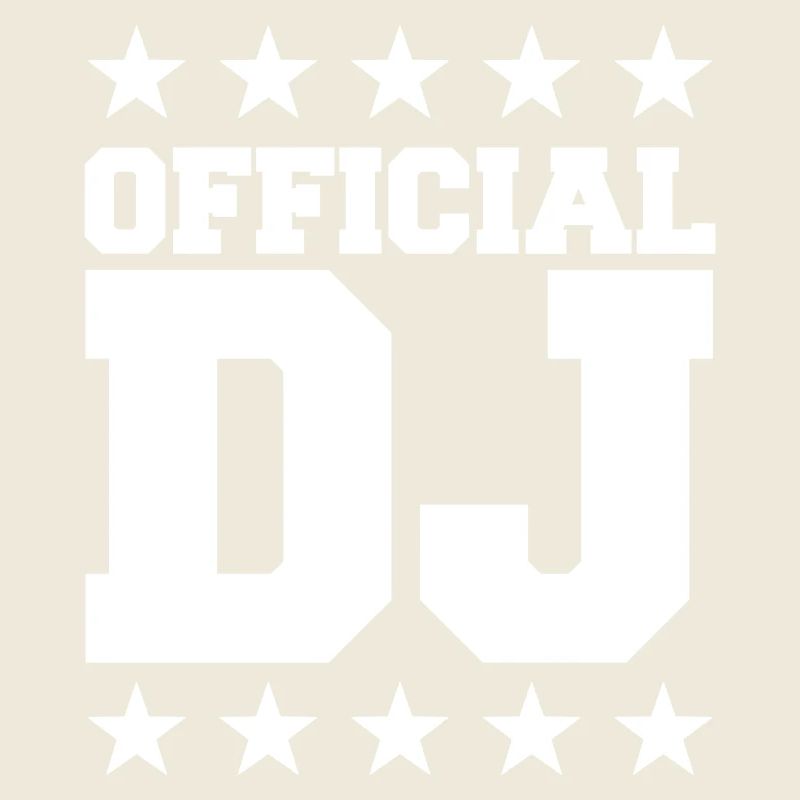 Official DJ Star Mischpult Dance Party Musik Logo