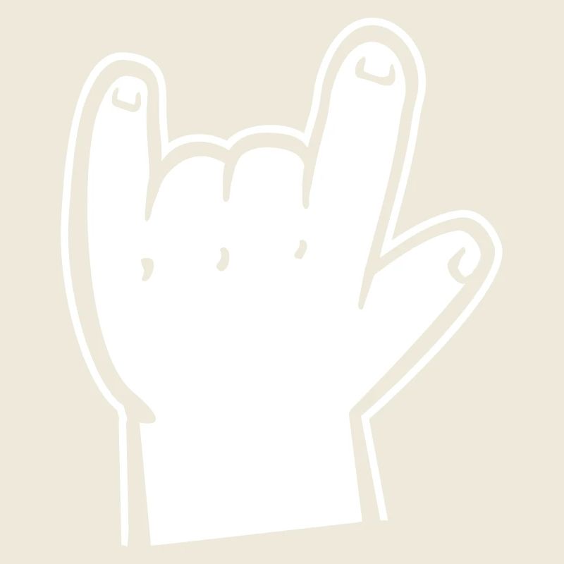 Baby rock hand