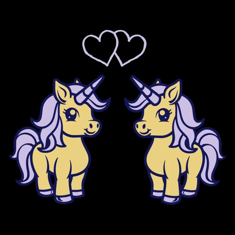 einhorn unicorn love