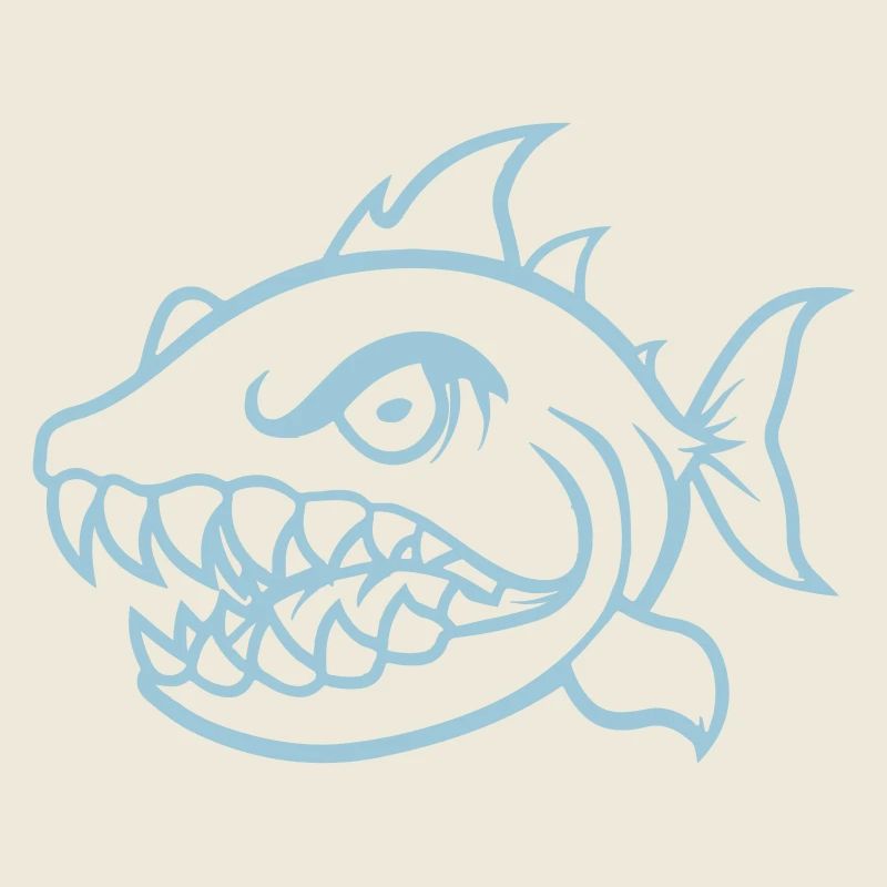 Bande dessinée Piranha