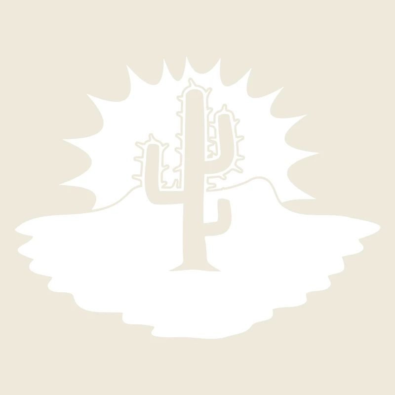 Cactus Desert Sunset Evening Night Cacti