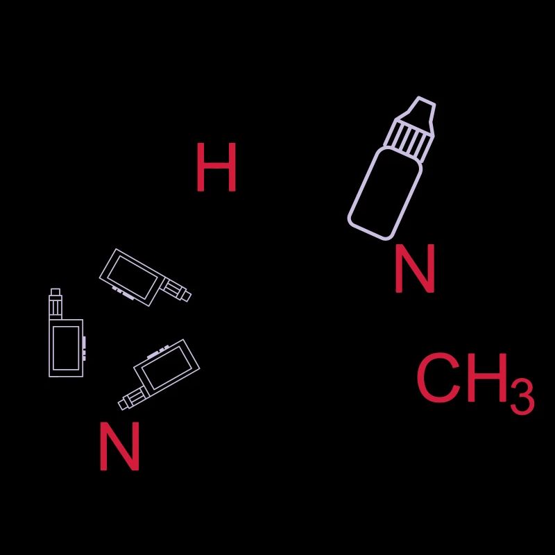 Vaping Nikotin-Nicotine