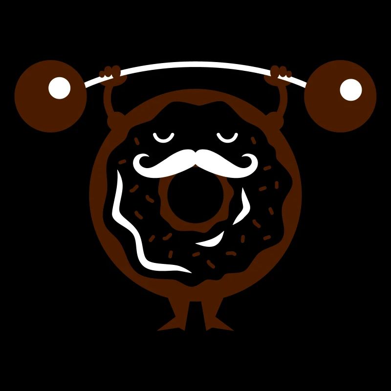 Donut - Cupcake - muffin - Muscleman - 2C