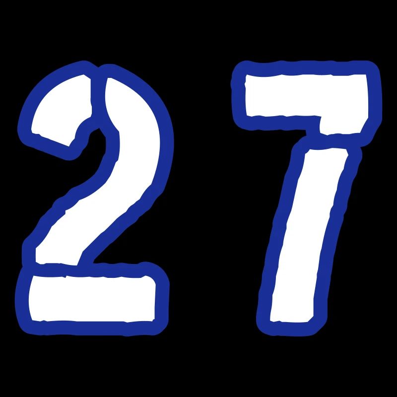27 Zahl Symbol