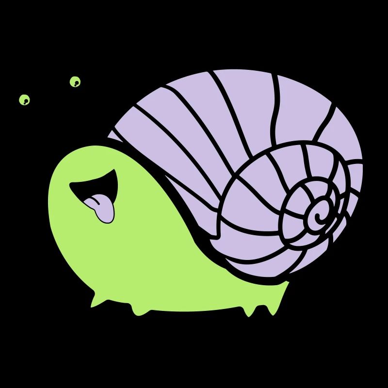 Bande dessinée d’escargot