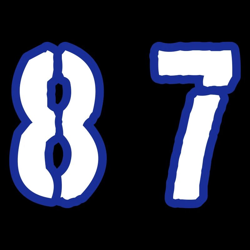 87 Symbole numérique