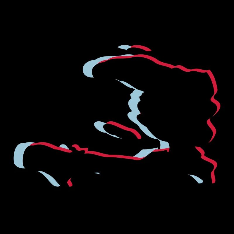 3D-Anaglyphen grün HAITI