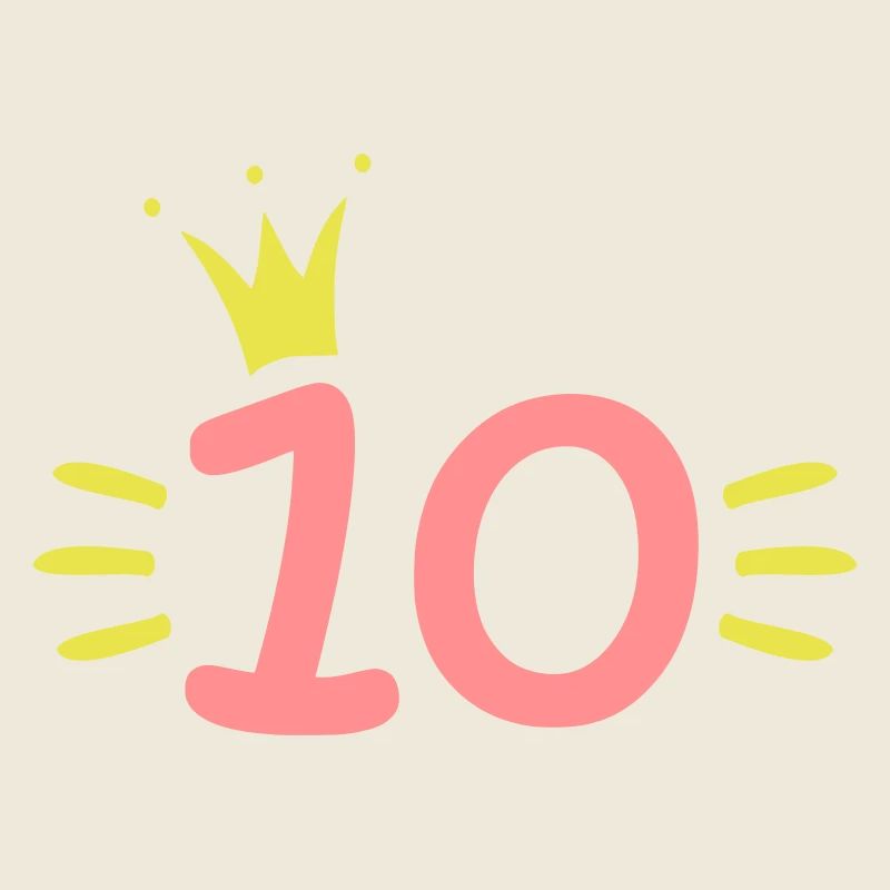 Couronne du 10e anniversaire