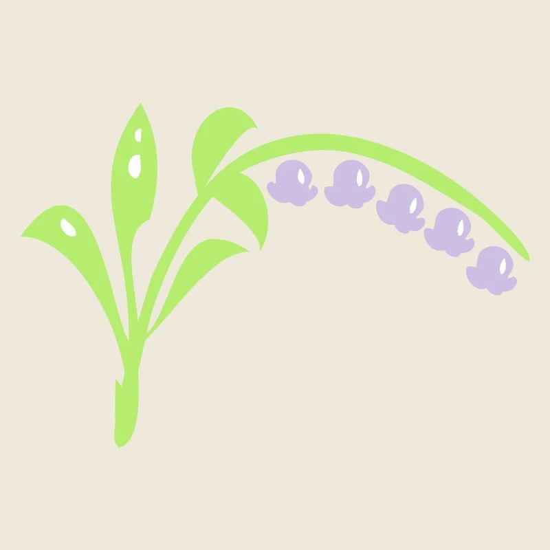 Tal der Lilien Blumen