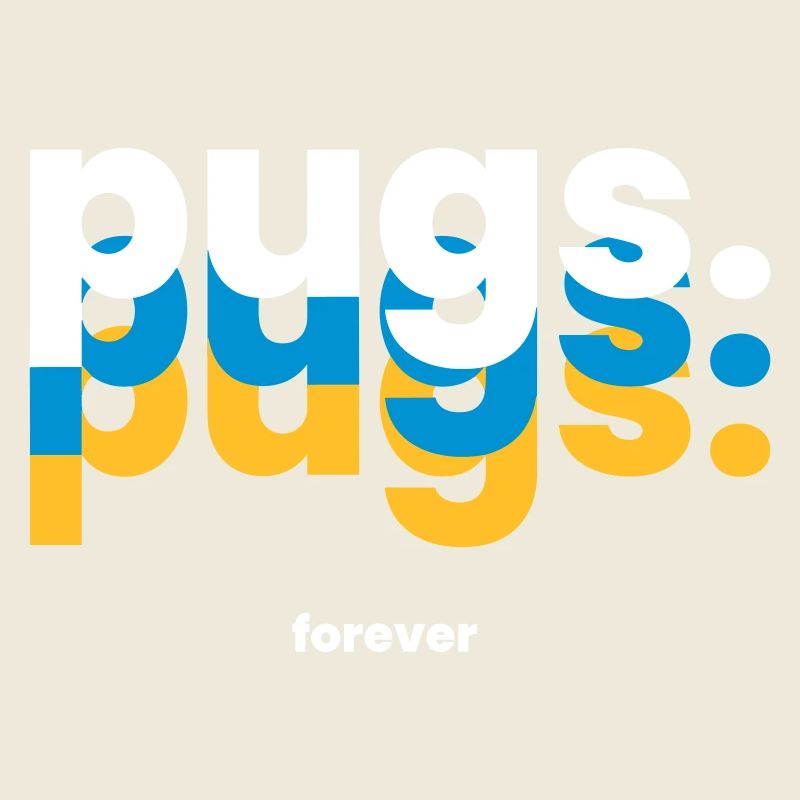 Forever Pugs - Le compagnon mignon