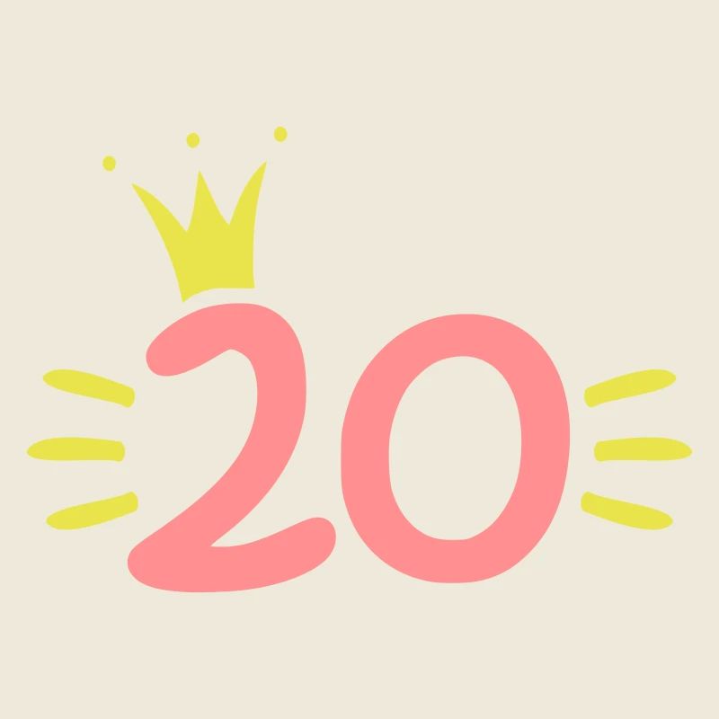 Couronne du 20e anniversaire
