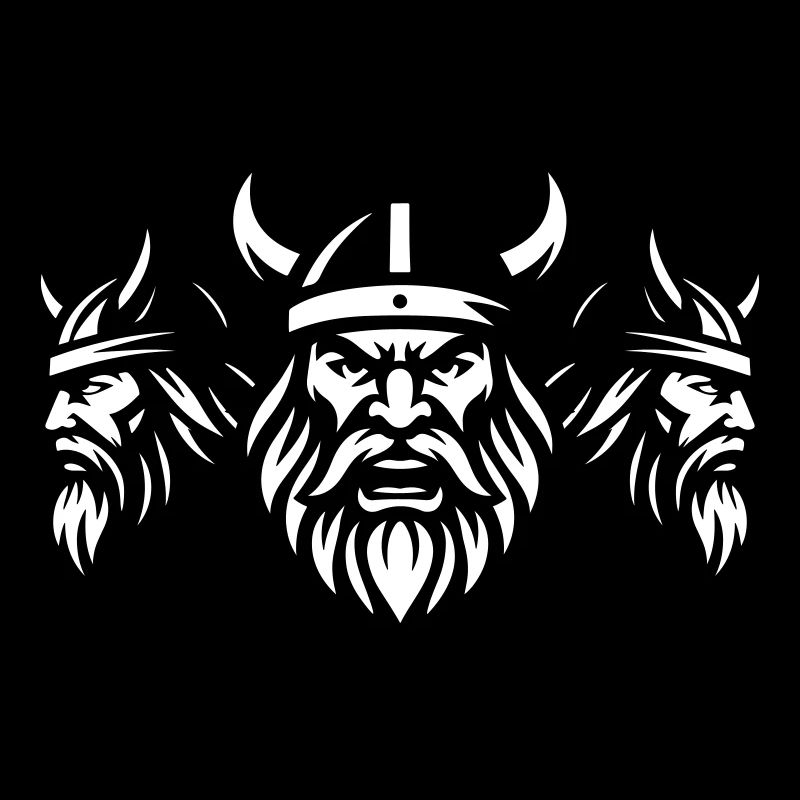 Équipe de guerriers vikings