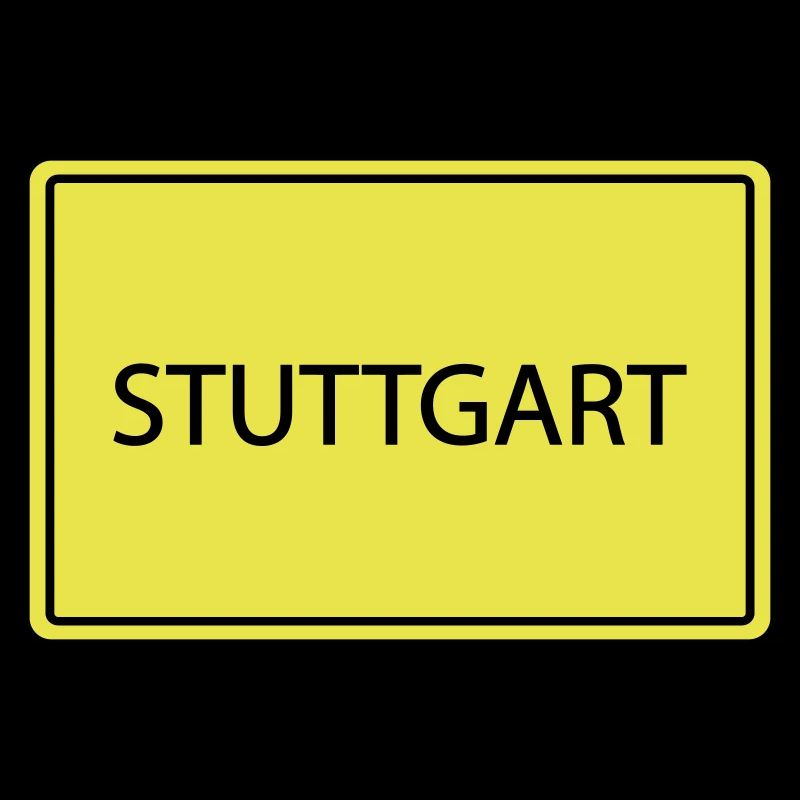 City sign Stuttgart