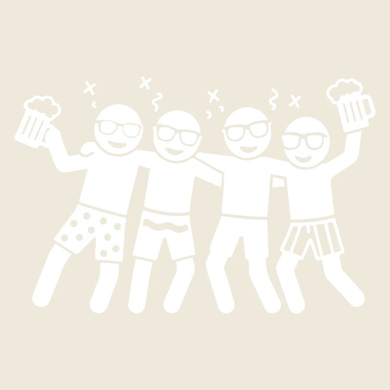 Équipe de vacances de fête