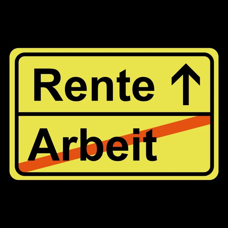 Pension du travail Ortsausgangsschild