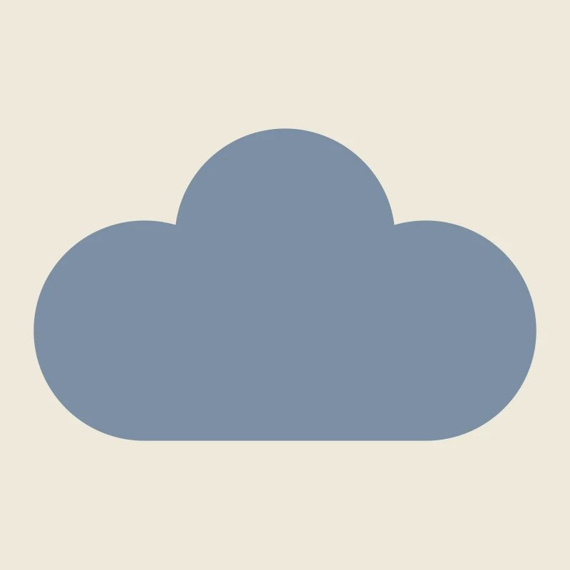 Wettersymbole - Wolke
