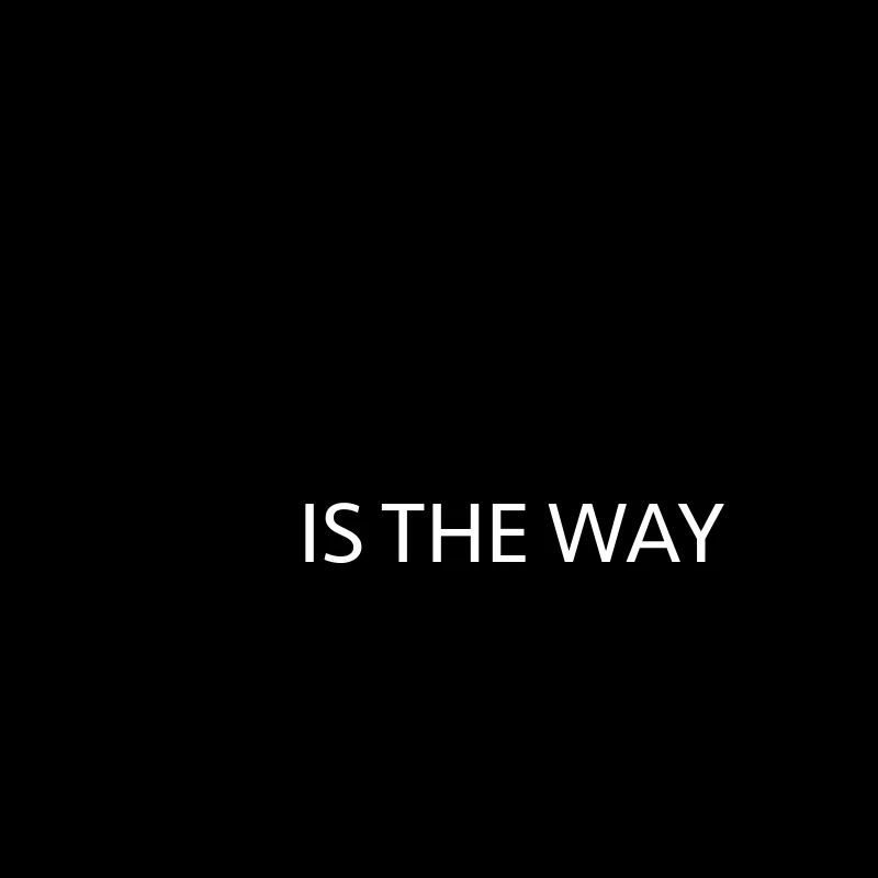 Jesus is the way