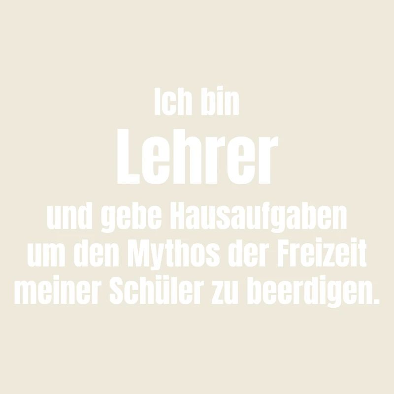 Lehrer Hausaufgaben