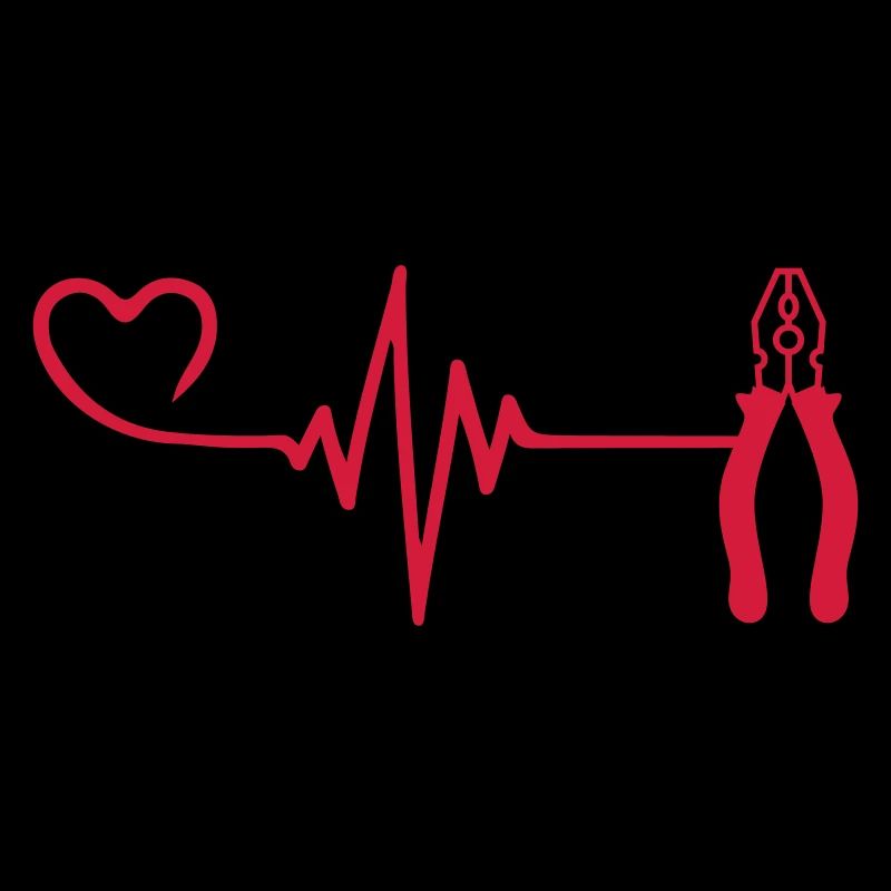Pliers Pulse Heart Love